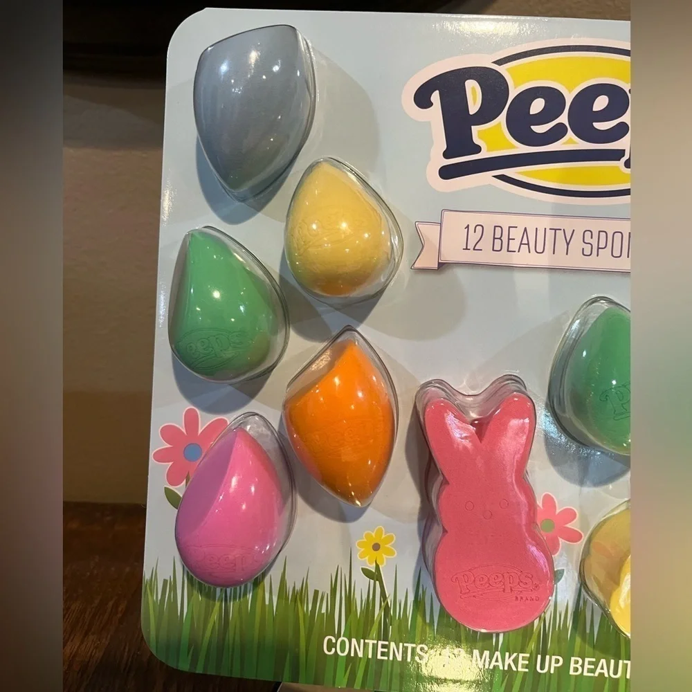 Peeps 12 Makeup Beauty Sponges, new!